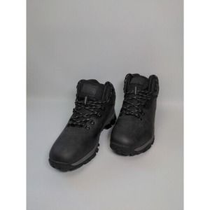 Eyushijia Men's Black Heavy Duty Boots Outdoor Waterproof Size 10.5